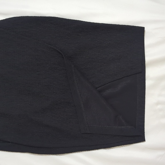 NWT Express Textured Cami Wrap Sheath Dress, Color Black Size XS-TP - Picture 10 of 16